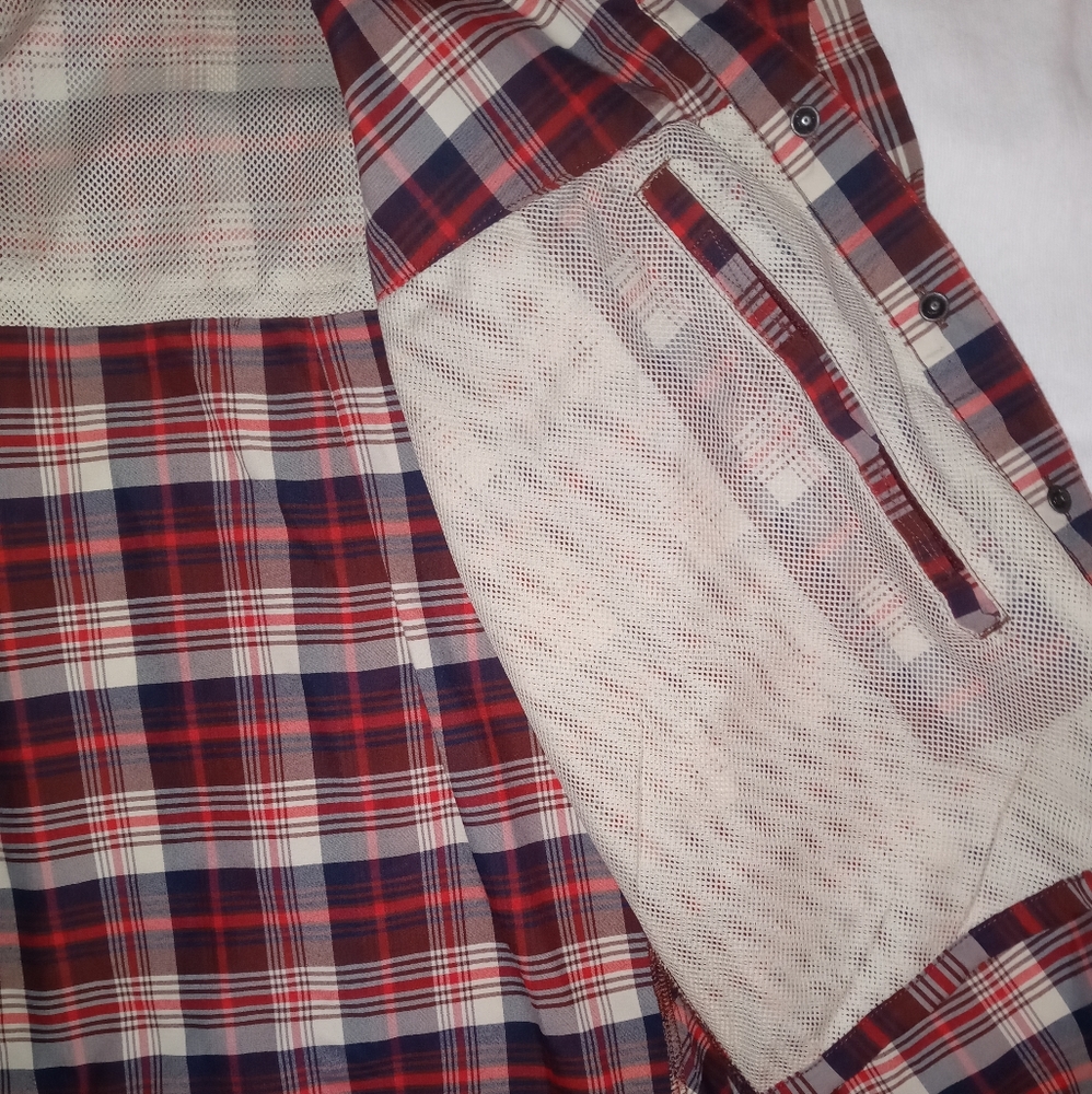 5.11 Tactical | Plaid Short Sleeve Mens Large - Picture 7 of 10